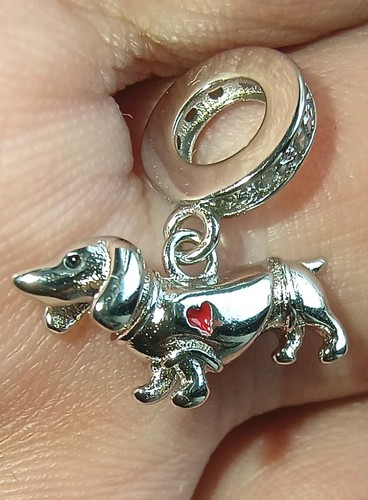 Bracelet charm dachshund - bracelet, hound