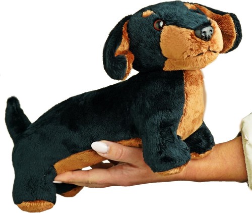 Sausage dog plush soft - sausage,
