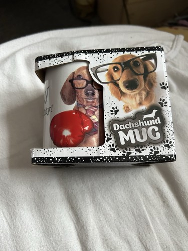 Dachshund mug sausage dog - dachshund,