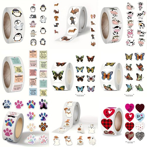 100 vinyl stickers cute - stickers, –